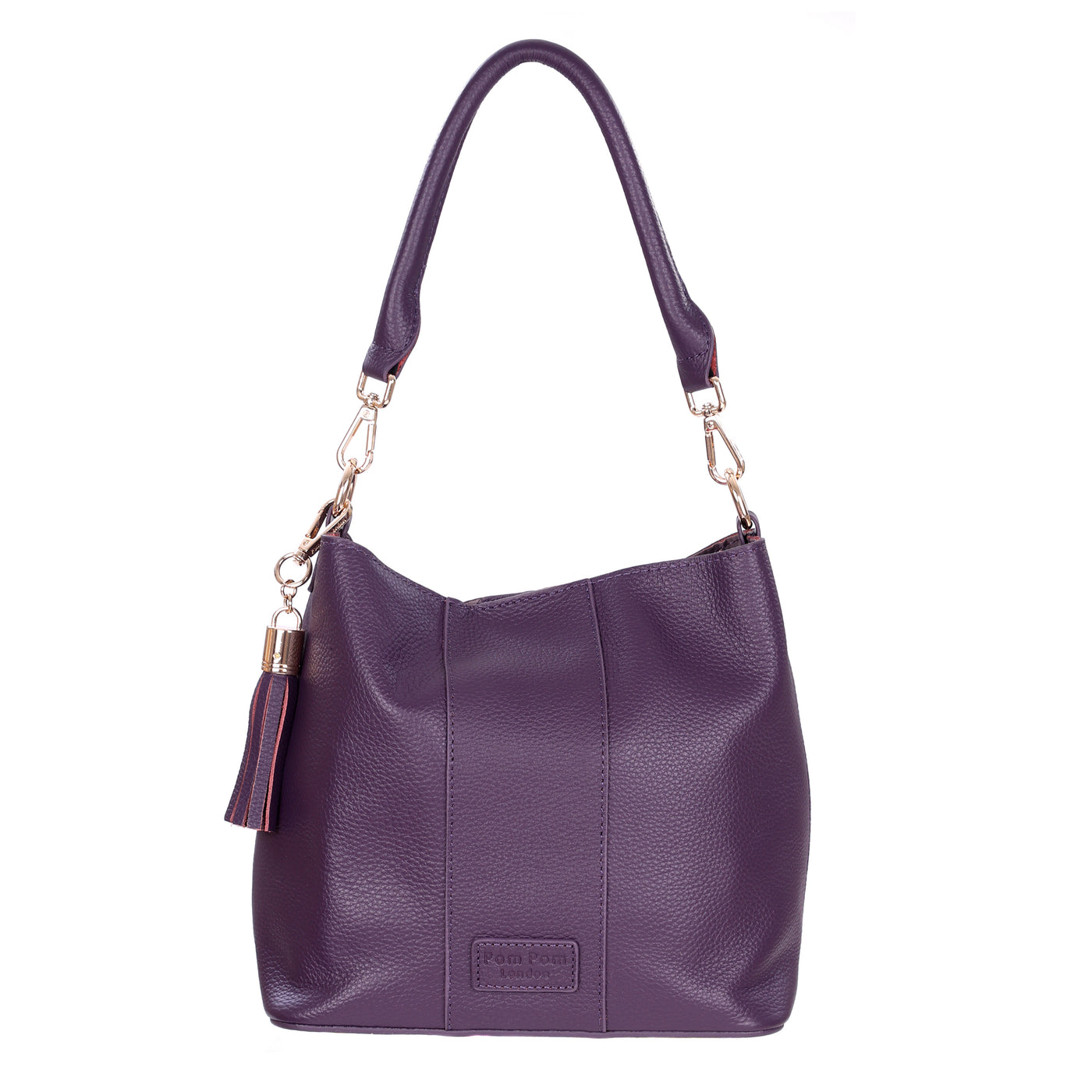 Lambeth Bag Purple Nightshade-Pom Pom London
