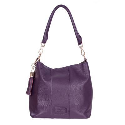 Lambeth Bag Purple Nightshade-Pom Pom London