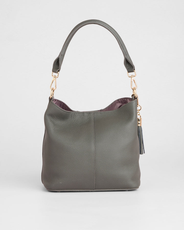 Lambeth Bag Volcano Grey – Pom Pom London