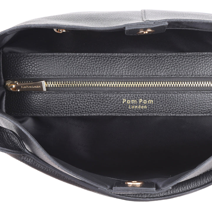 Lambeth Plus Bag Black – Pom Pom London