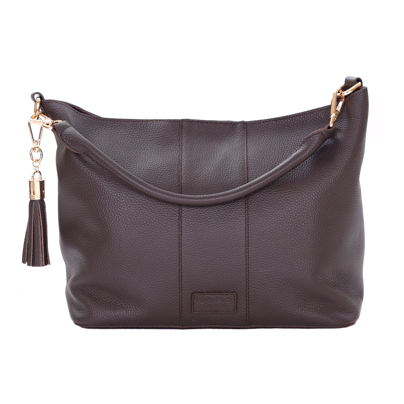 Lambeth Plus Bag Conker-Pom Pom London