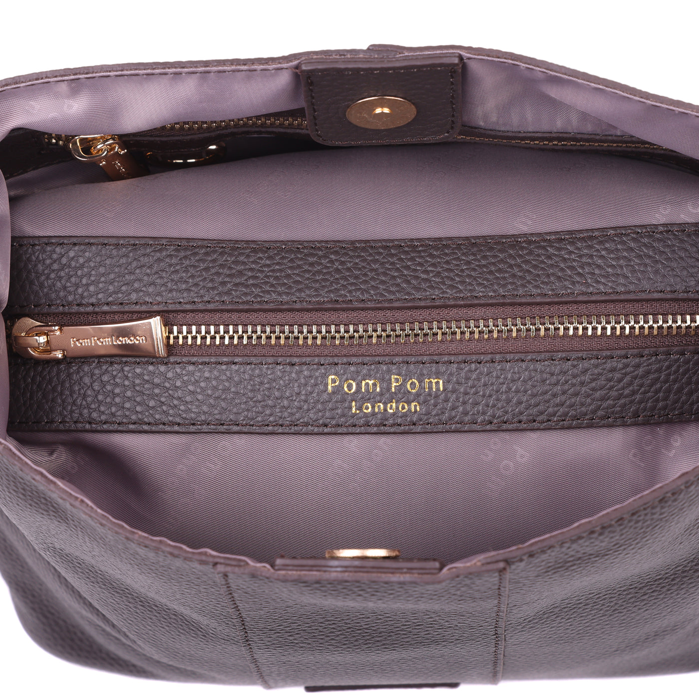 Lambeth Plus Bag Conker-Pom Pom London