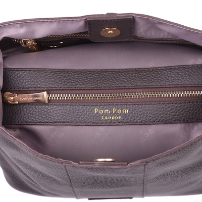 Lambeth Plus Bag Conker-Pom Pom London