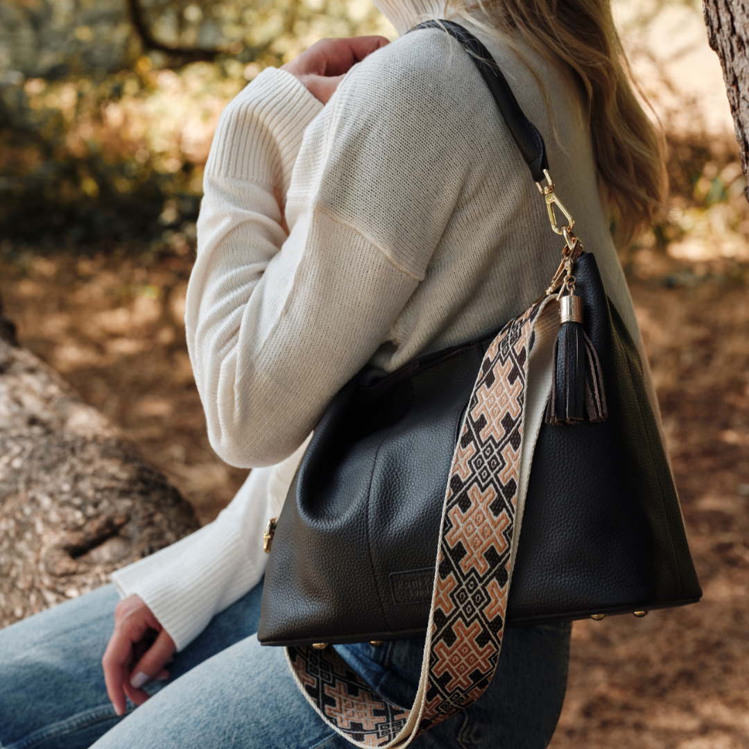 Lambeth Plus Bag Conker-Pom Pom London