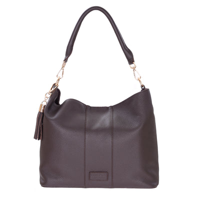 Lambeth Plus Bag Conker-Pom Pom London