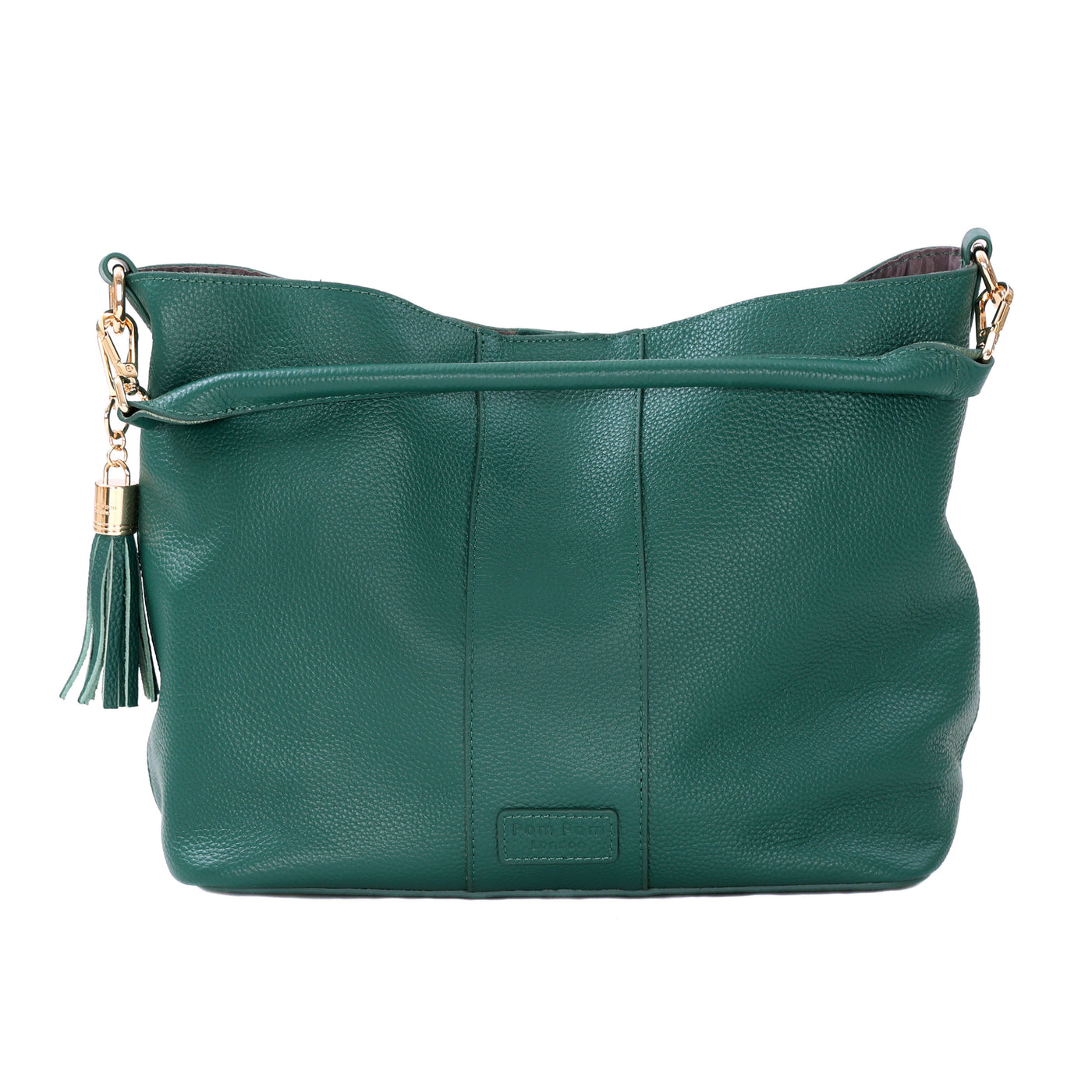 Lambeth Plus Bag Madeira Green-Pom Pom London