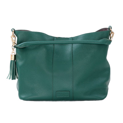 Lambeth Plus Bag Madeira Green-Pom Pom London