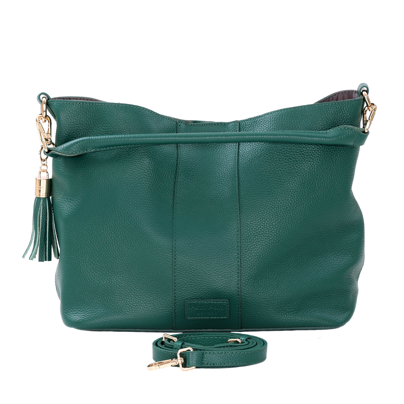 Lambeth Plus Bag Madeira Green-Pom Pom London