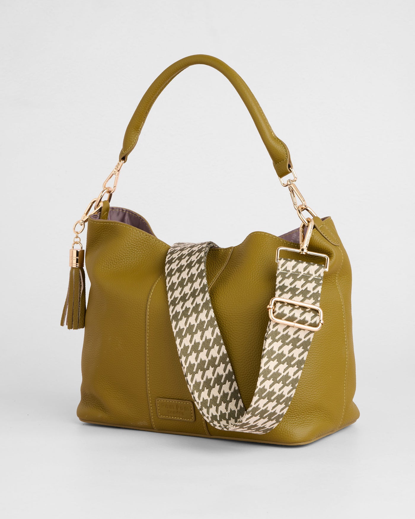 Lambeth Plus Bag Olive Green – Pom Pom London