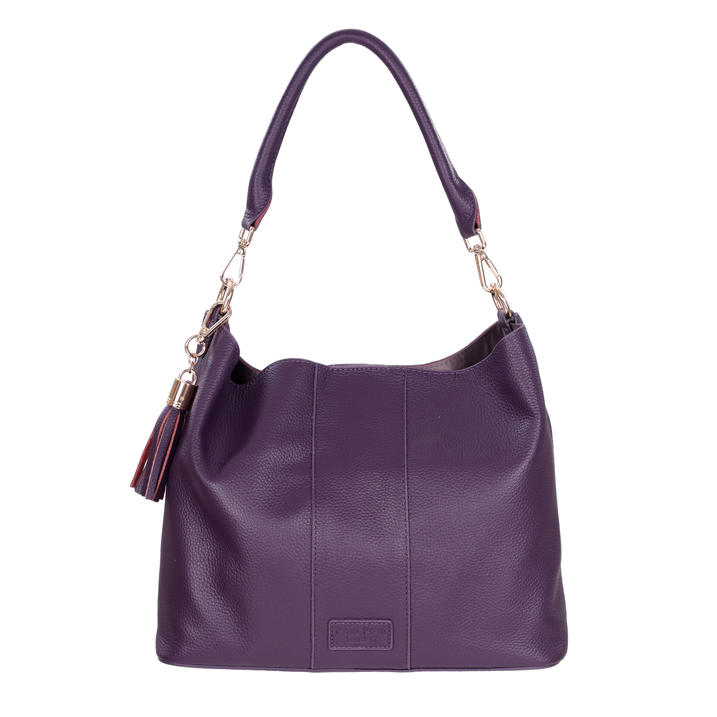Lambeth Plus Bag Purple Nightshade-Pom Pom London