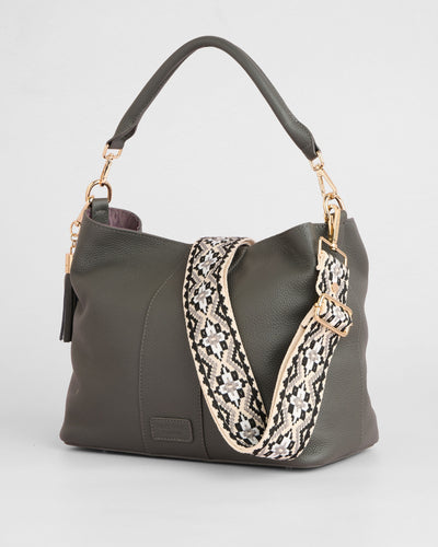 【チャン・ドンス 】 Lambeth Plus Bag Volcano Grey – Pom Pom London
