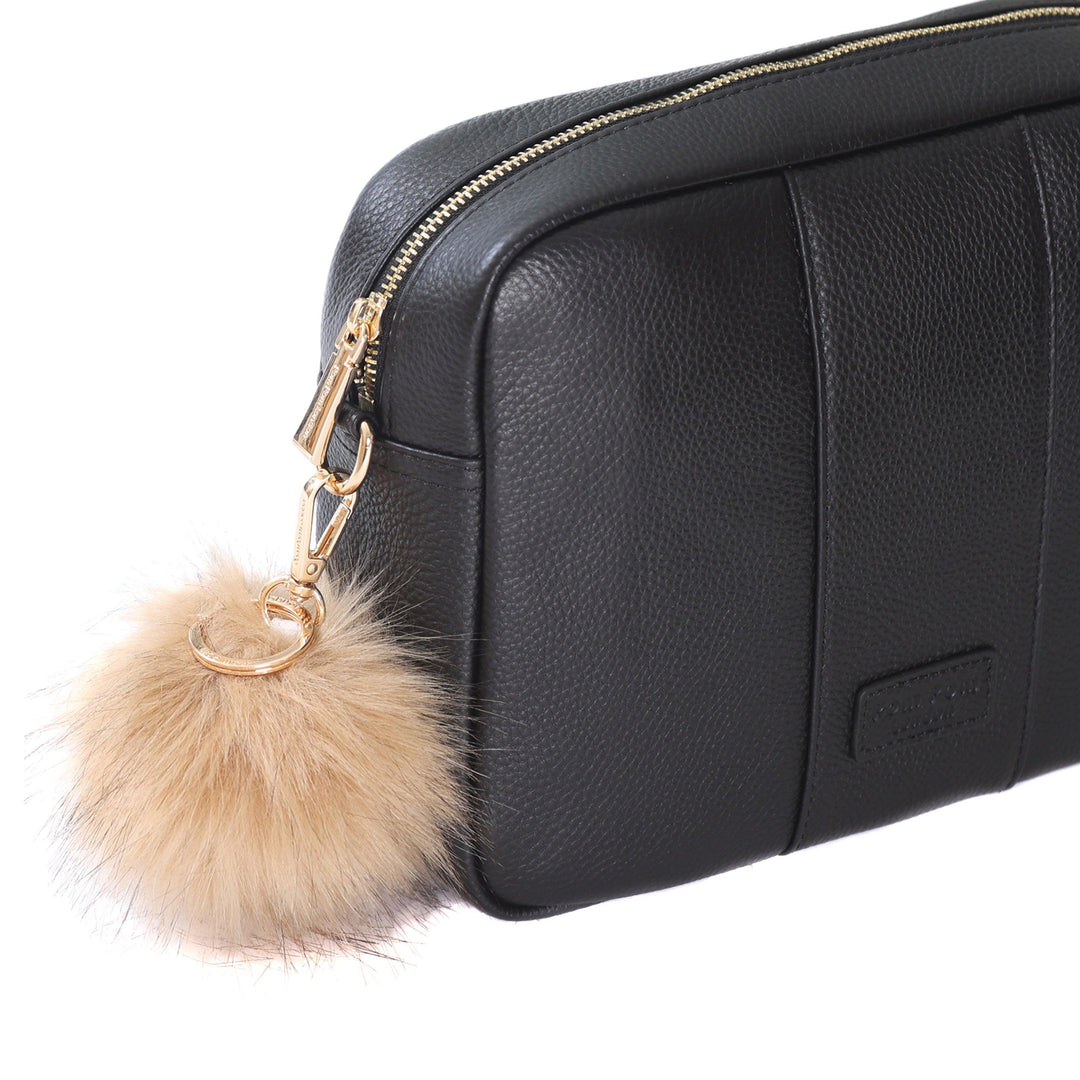 「pompom」 Large Pom Pom Keyring - Maple – Pom Pom London