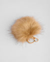 Large Pom Pom Keyring - Maple