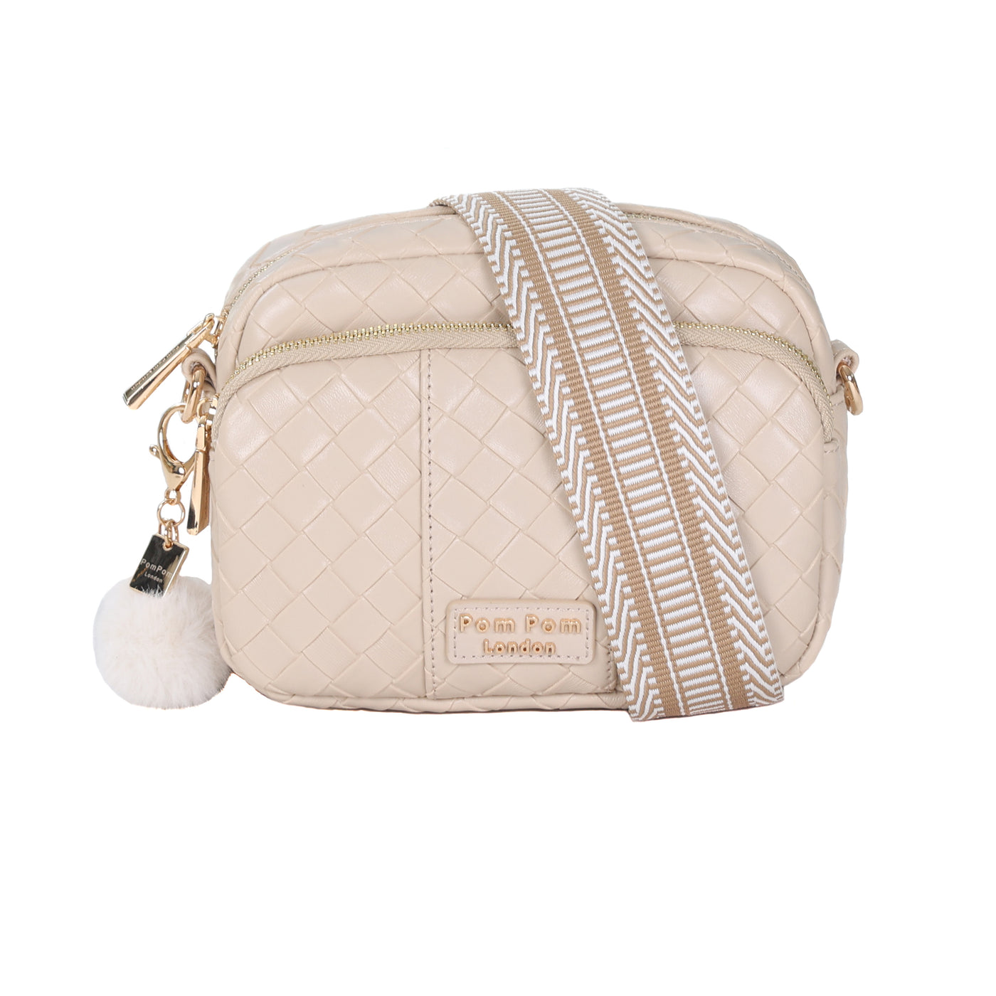 Mayfair Lattice Bag Soft Beige & Accessories