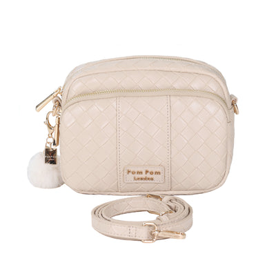 Mayfair Lattice Bag Soft Beige & Accessories