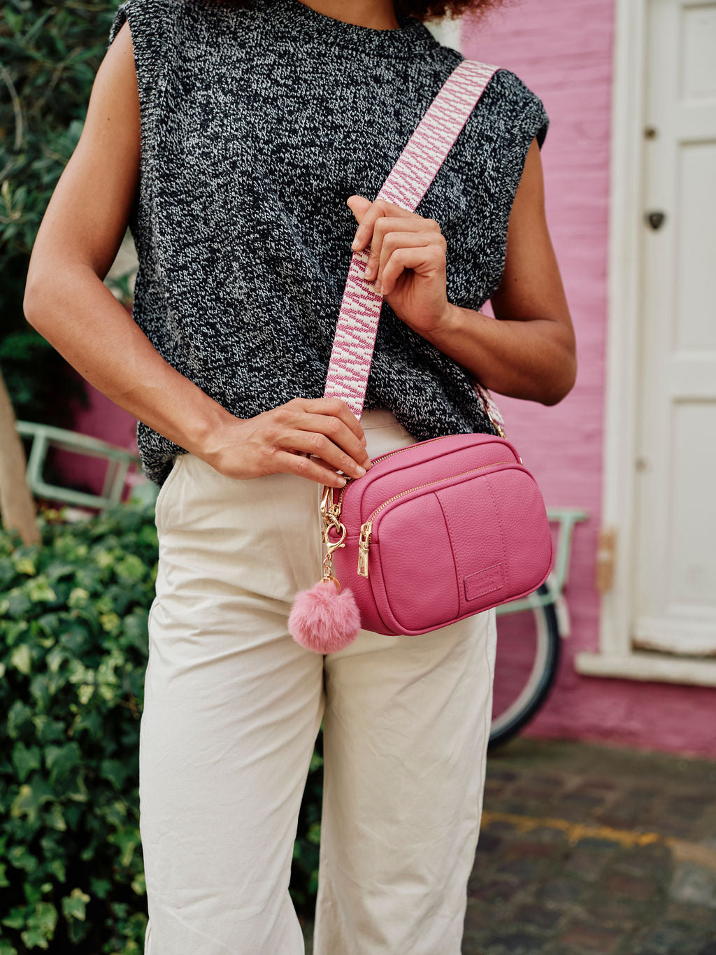 Mayfair Bag Cerise Pink & Accessories