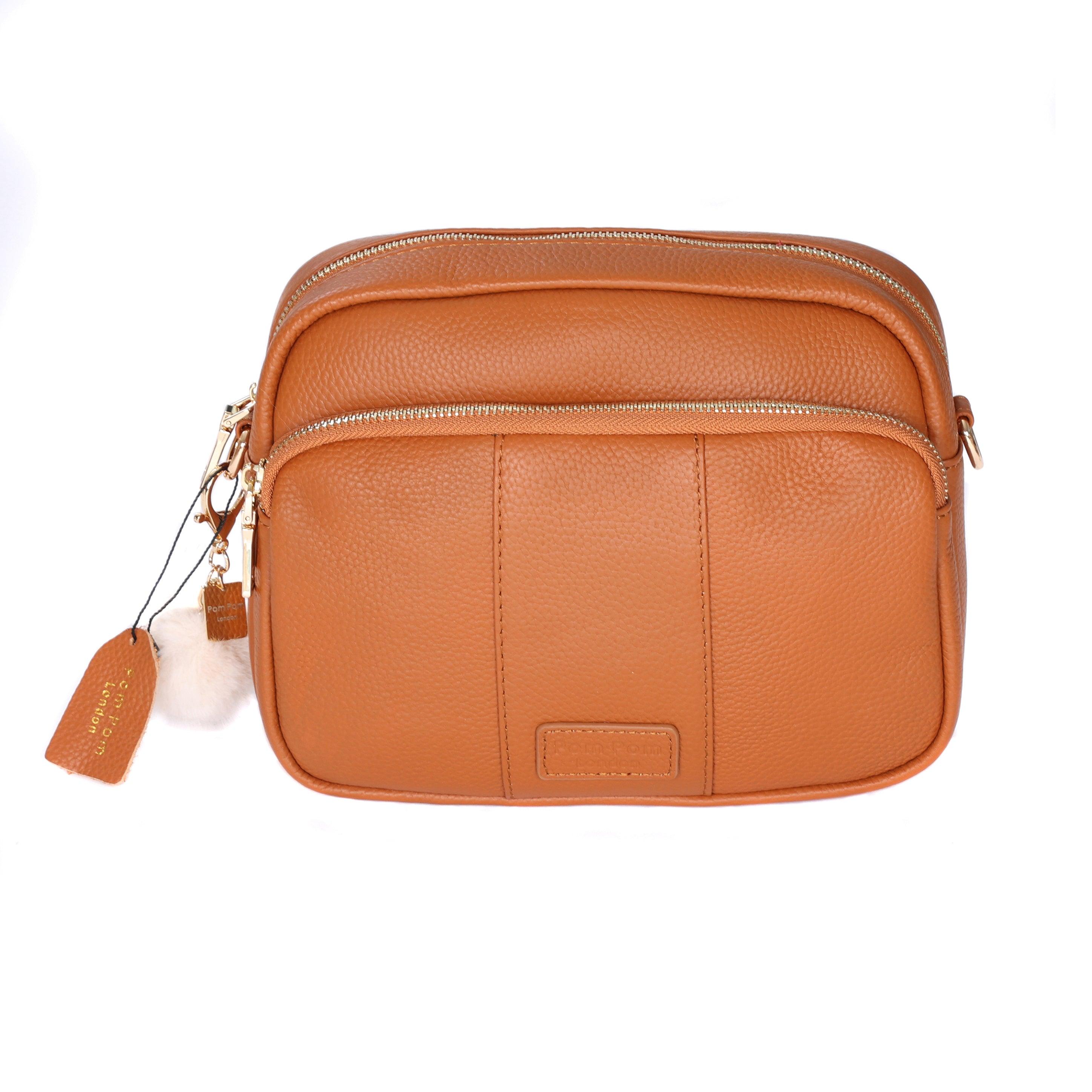 Mayfair Plus Bag Tan & Accessories – Pom Pom London