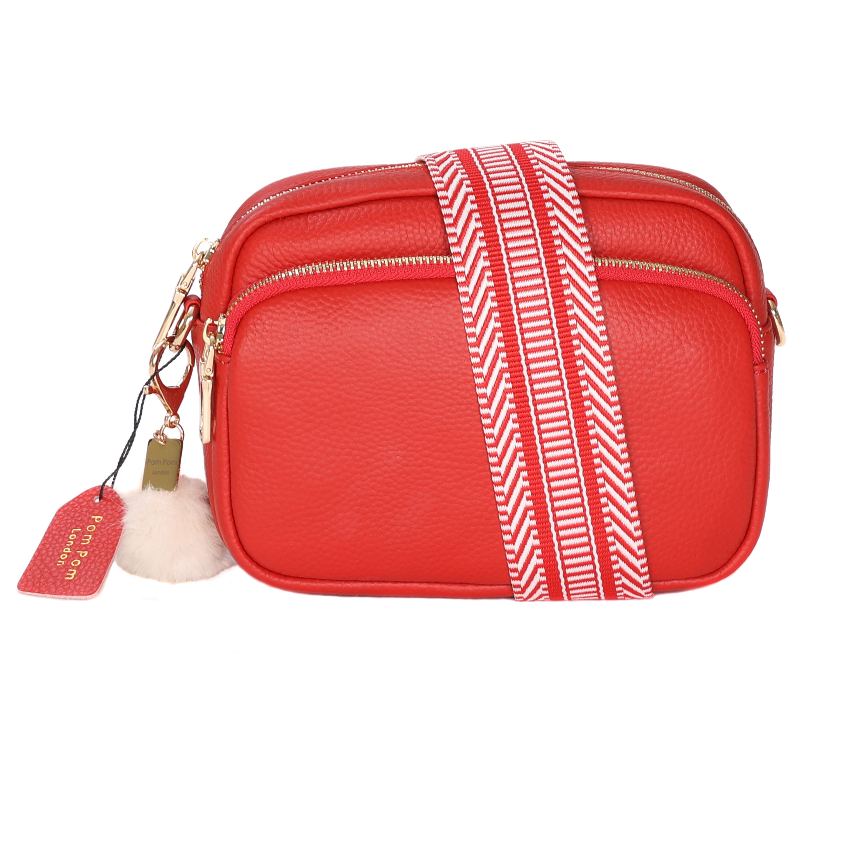 Girls Fashion Small Shoulder Bag Tassel Coin Purse Handbag,Red