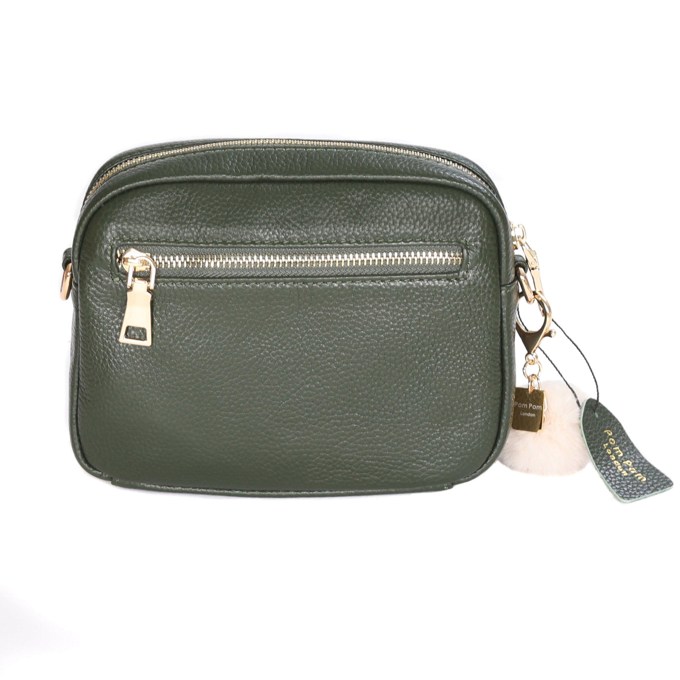 Mayfair Bag Vintage Green & Accessories - Pom Pom London