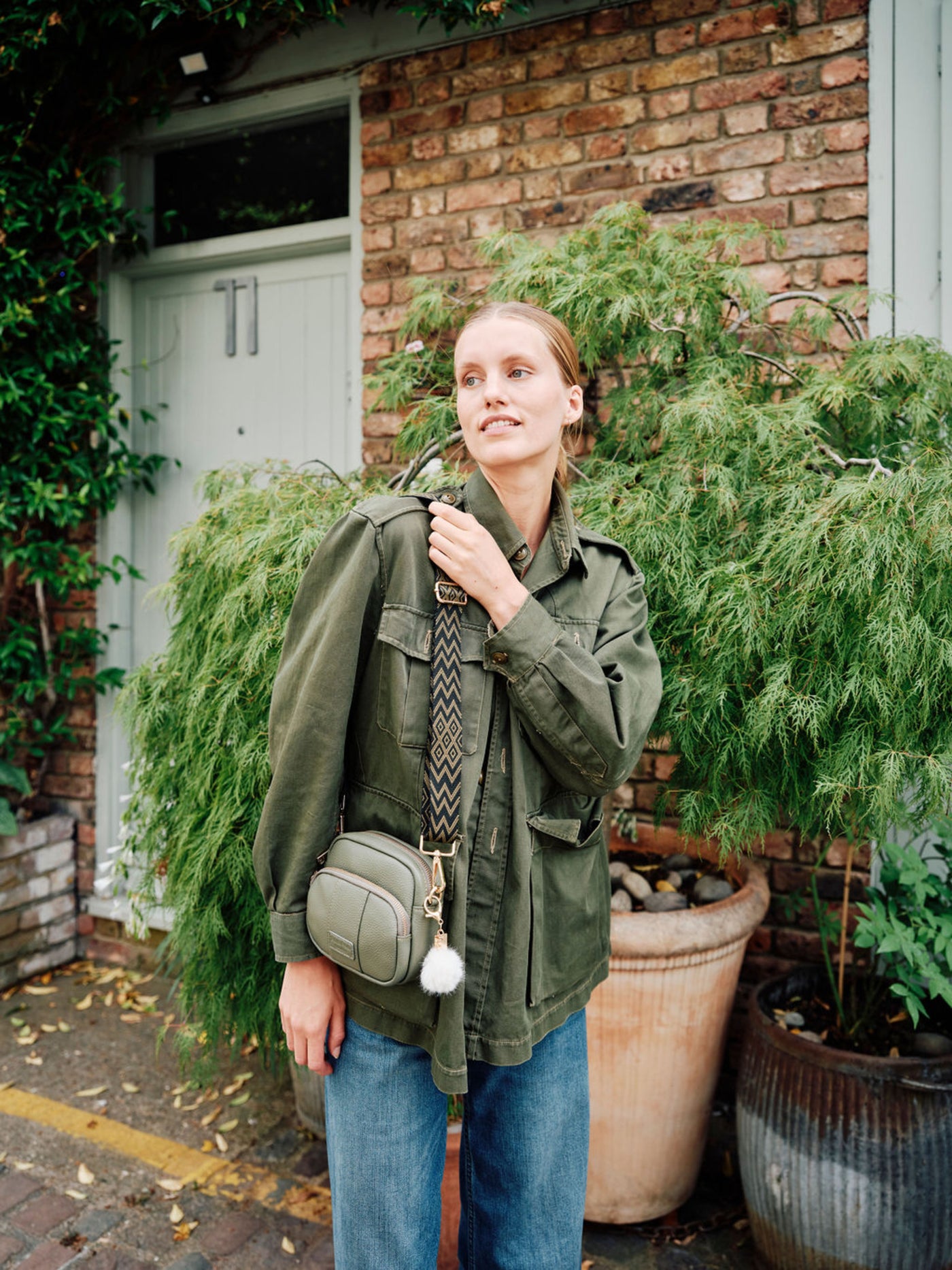 Mayfair MINI Bag Sage Green & Accessories