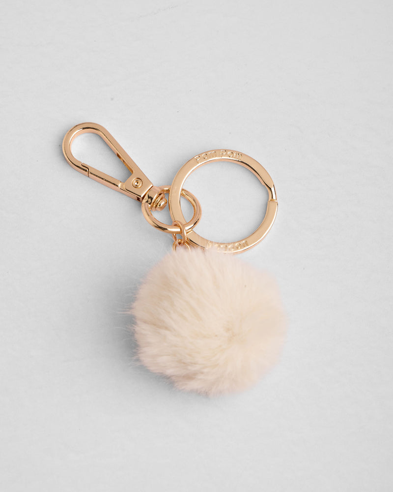 Mini Pom Pom Keyring-Pom Pom London
