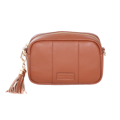 Pom Pom London City MINI Bag Chestnut