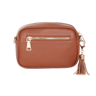 Pom Pom London City MINI Bag Chestnut