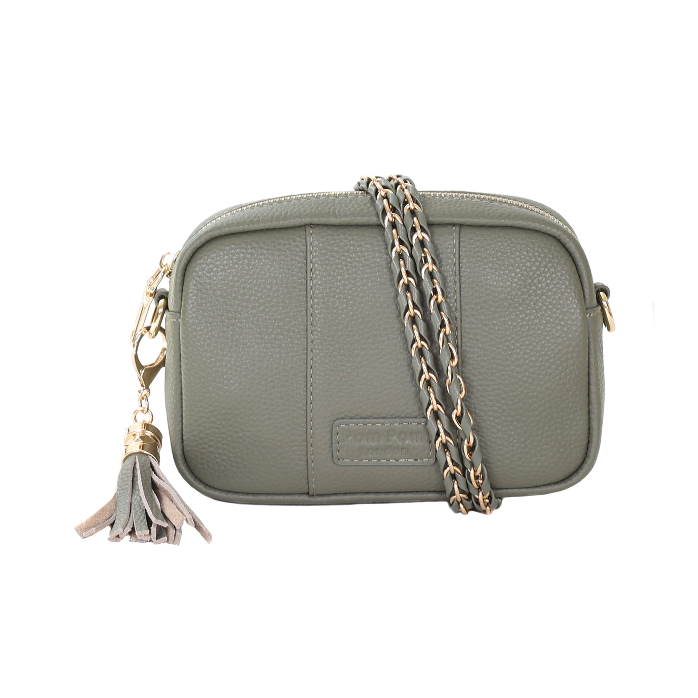 Pom Pom London City MINI Bag Sage Green