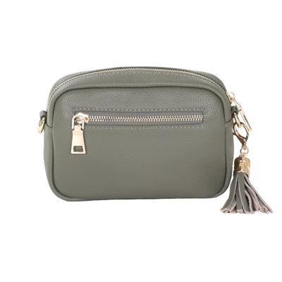 Pom Pom London City MINI Bag Sage Green