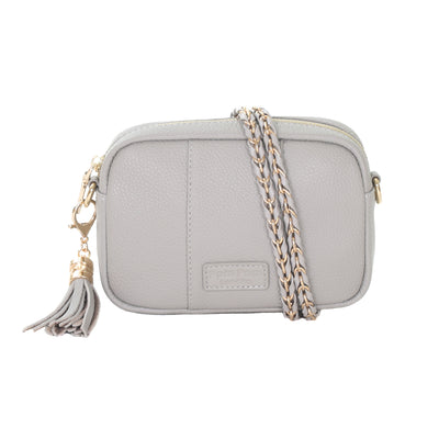 Pom Pom London City MINI Bag Winter Grey