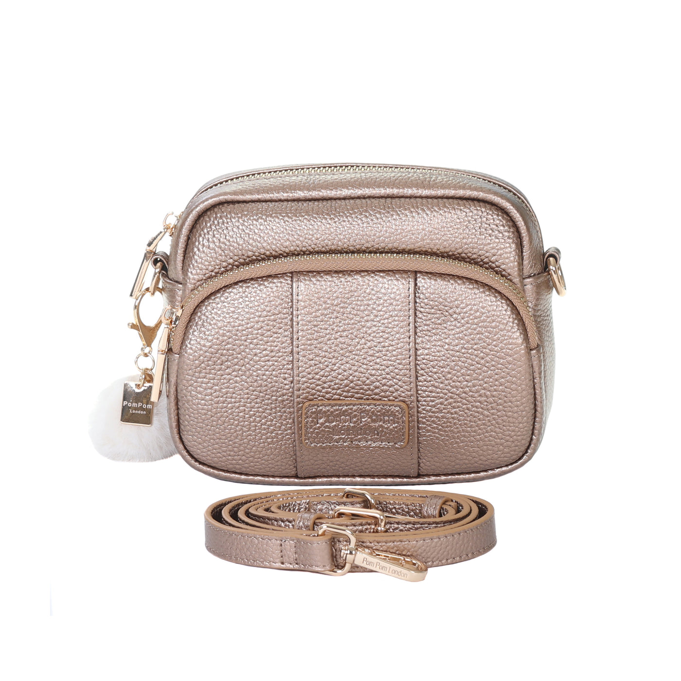 Mayfair Mini Bag Metallic Bronze