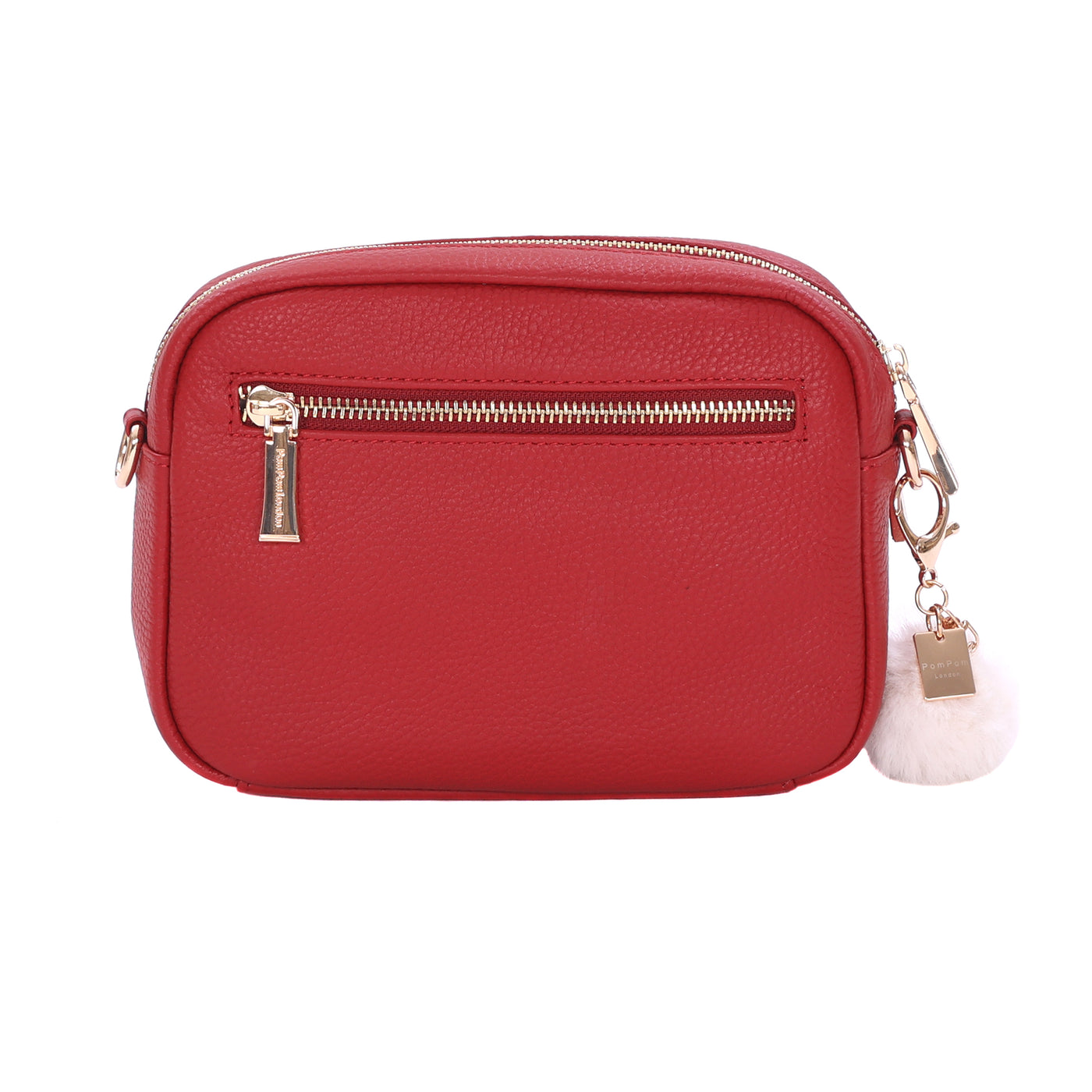 Original Bag Crimson Red & Accessories-Pom Pom London