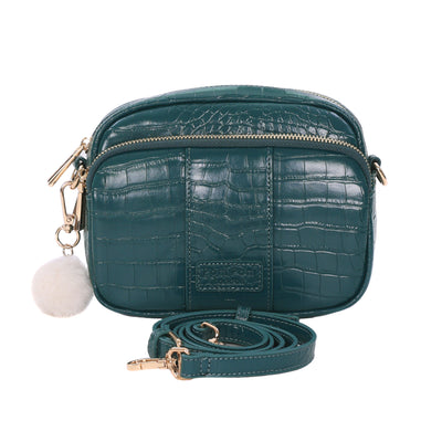 Original Bag Croc Marine Blue & Accessories-Pom Pom London
