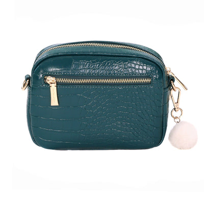 Original Bag Croc Marine Blue & Accessories-Pom Pom London
