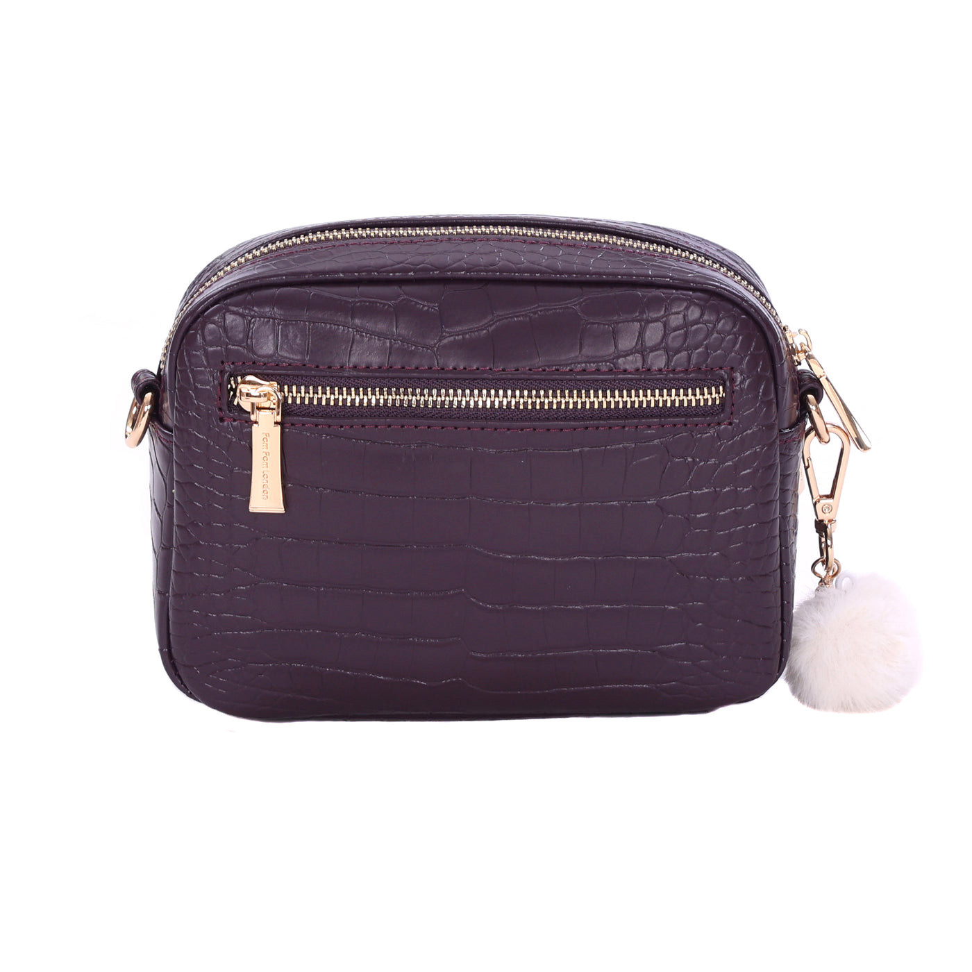 Original Bag Croc Violet Fig & Accessories-Pom Pom London