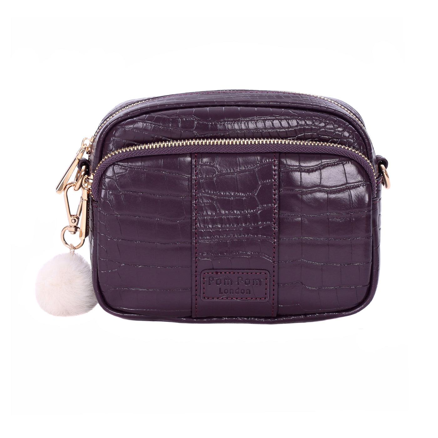 Original Bag Croc Violet Fig & Accessories-Pom Pom London