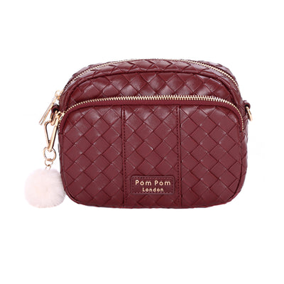 Original Bag Lattice Wine & Accessories-Pom Pom London