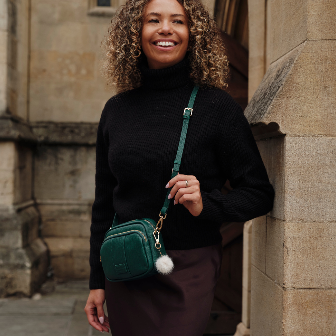 Original Bag Madeira Green & Accessories-Pom Pom London