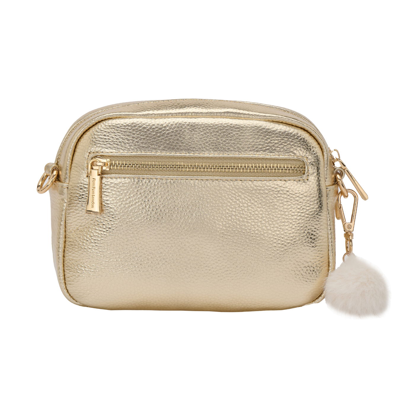 Original Bag Metallic Gold & Accessories-Pom Pom London