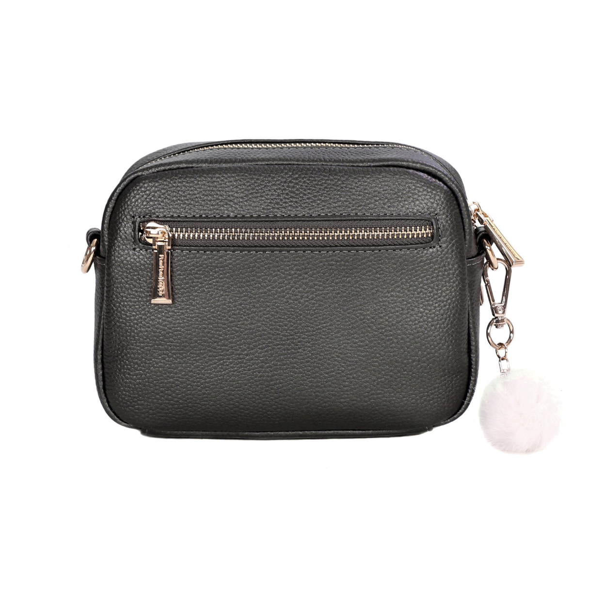Original Bag Metallic Pewter & Accessories-Pom Pom London