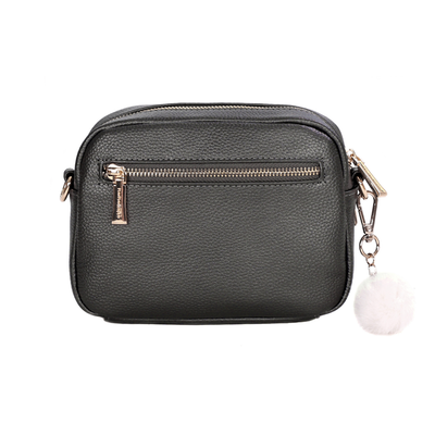 Original Bag Metallic Pewter & Accessories-Pom Pom London