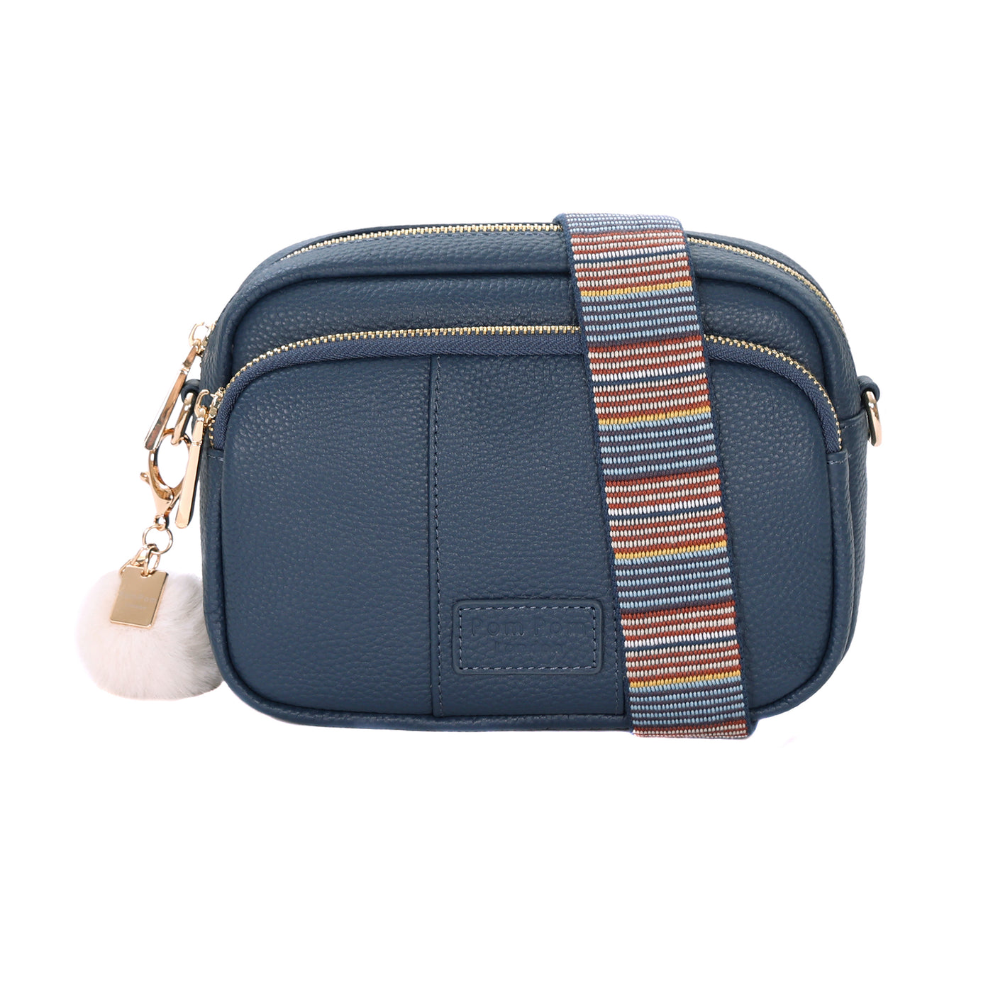 Original Bag Deep Nordic Blue & Accessories-Pom Pom London