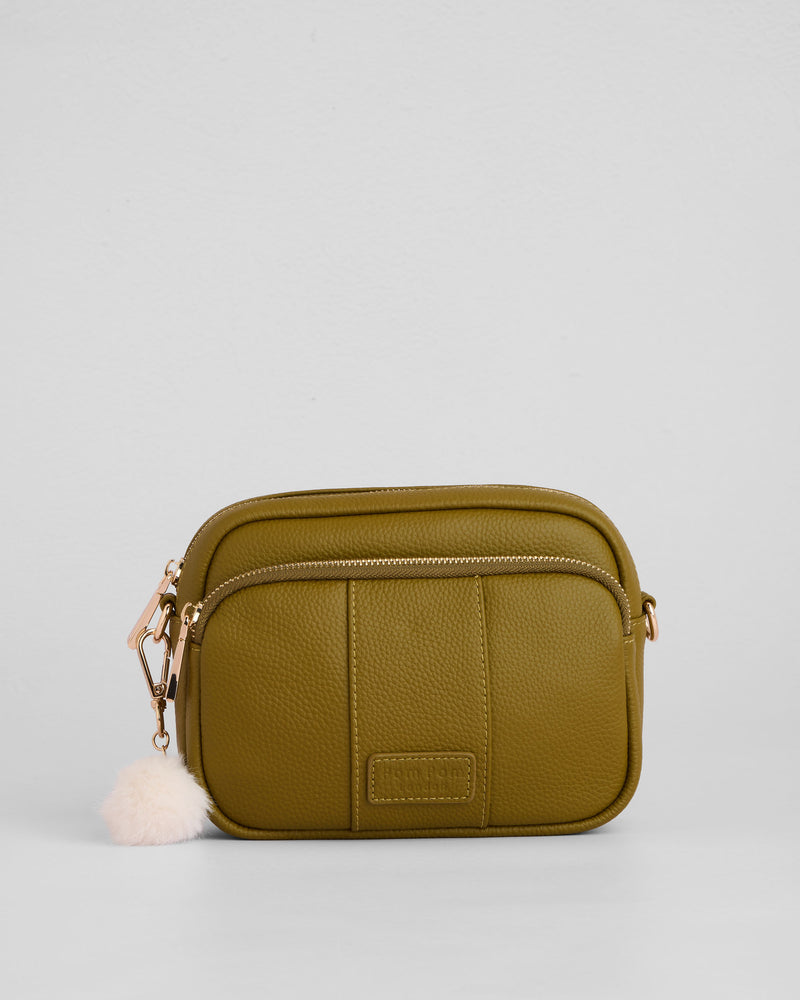 Original Bag Olive Green & Accessories-Pom Pom London