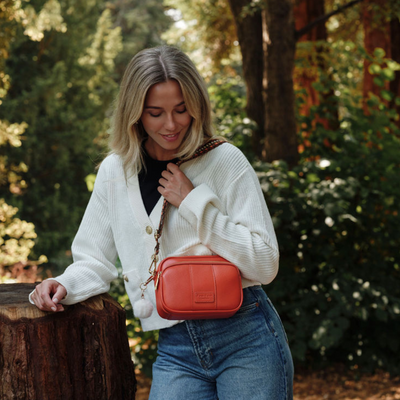 Original Bag Orange Spice & Accessories-Pom Pom London