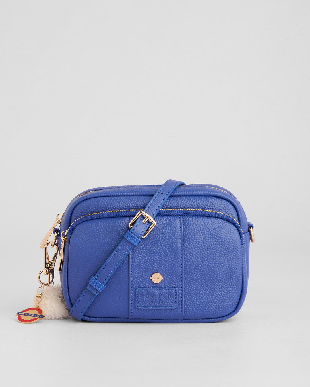 Pom Pom London Original - Leather Crossbody Bag In Piccadilly Line