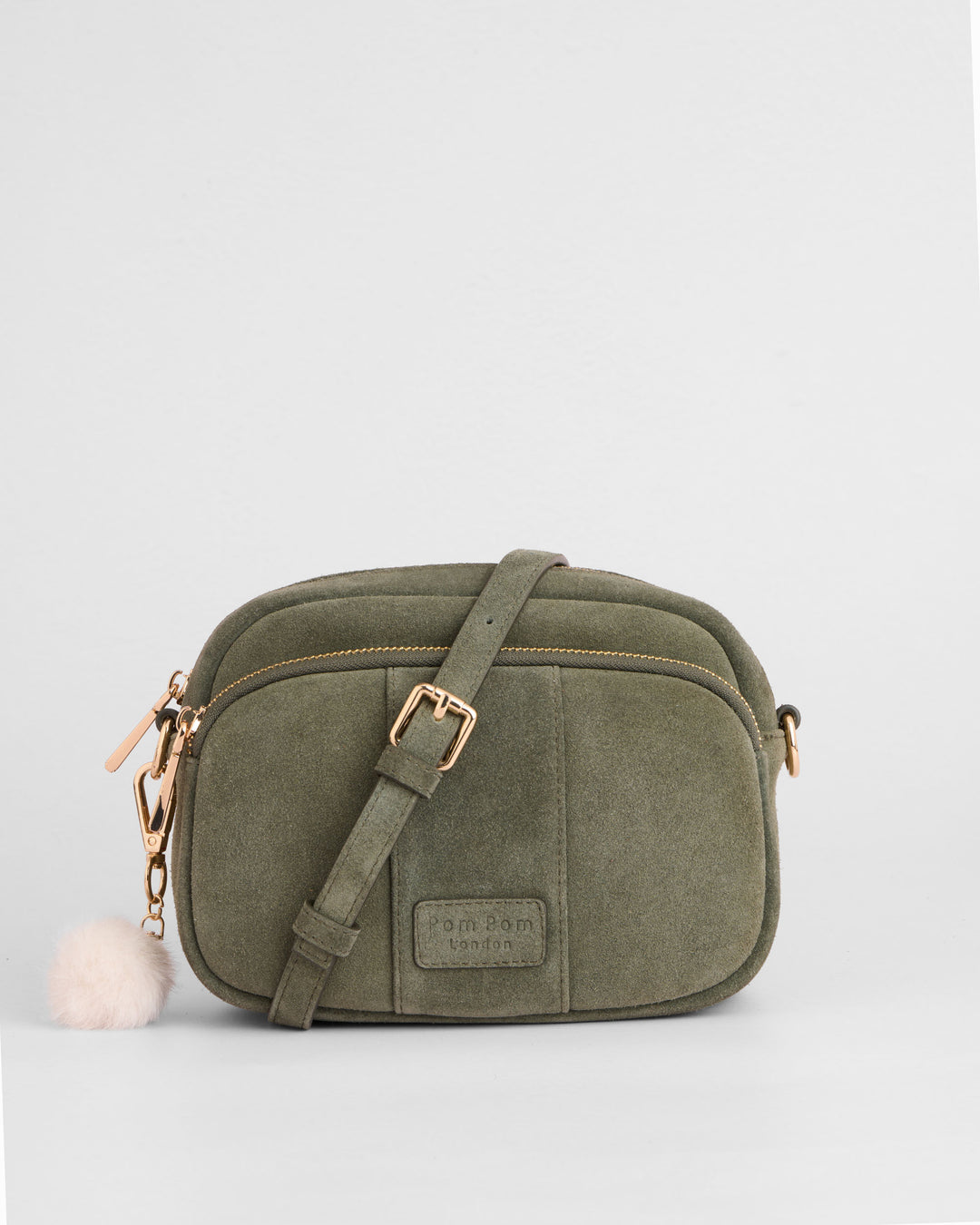 Original Bag Suede Herb Green & Accessories – Pom Pom London