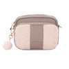Original Faux Fleece & Leather Bag Stone