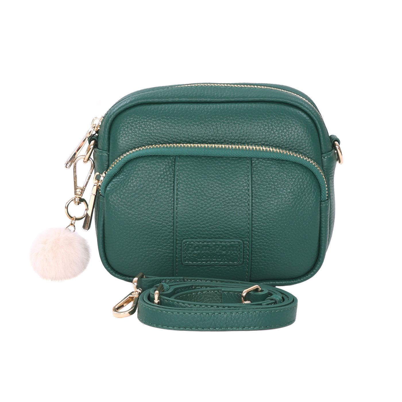 Original MINI Bag Madeira Green & Accessories-Pom Pom London