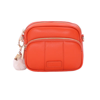 Original MINI Bag Orange Spice & Accessories-Pom Pom London