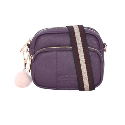 Original MINI Bag Purple Nightshade & Accessories-Pom Pom London